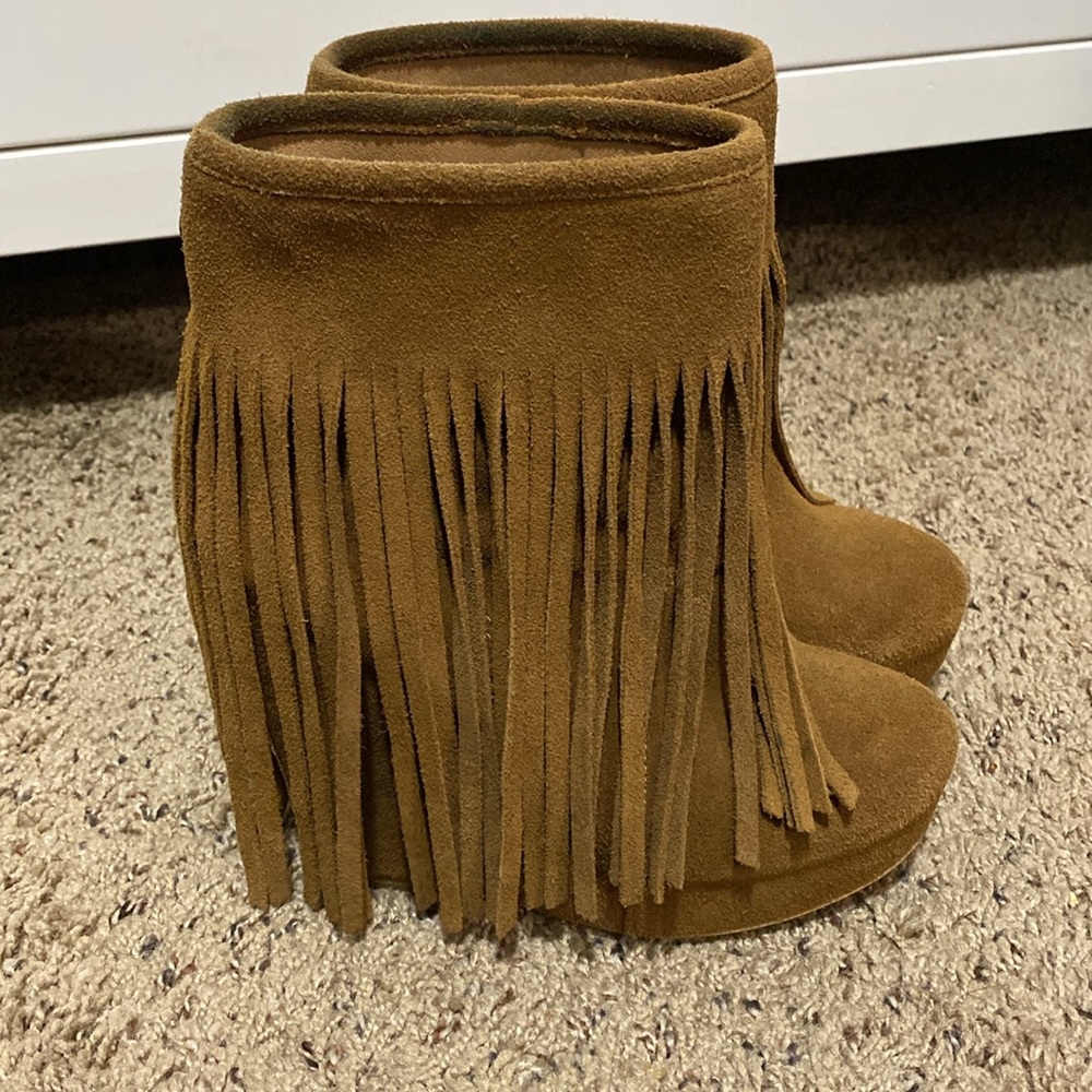 Fringe Booties - image 1